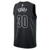 Män Brooklyn Nets Tröja Seth Curry 30 Jordan 2022-23 Statement Edition Svart Swingman